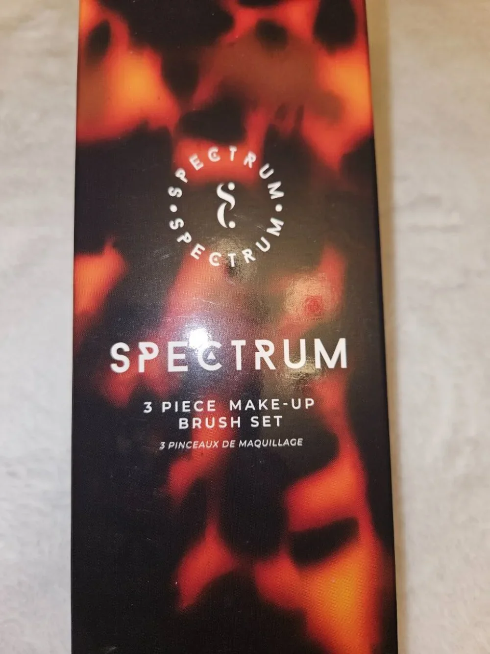 NWT NIB Spectrum 3 Piece Make-Up Brush Set - Sealed